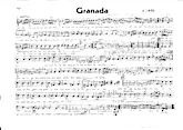télécharger la partition d'accordéon Granada au format PDF