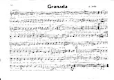 download the accordion score Granada in PDF format