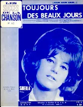 scarica la spartito per fisarmonica Toujours des beaux jours (Aoum Aoum Aoum) (I could easily fall) (In love with you) (Chant : Sheila) (Pop) in formato PDF