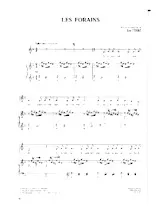 descargar la partitura para acordeón Les Forains (Valse Lente) en formato PDF