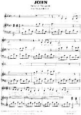 scarica la spartito per fisarmonica John (Chant : Desireless) in formato PDF
