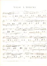 descargar la partitura para acordeón Valse à Murena en formato PDF