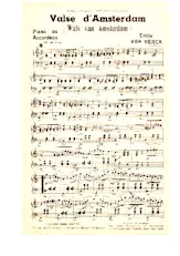 descargar la partitura para acordeón Valse d'Amsterdam (Wals van Amsterdam) en formato PDF