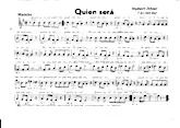télécharger la partition d'accordéon Quien Sera (C'est Si Doux) (Chant : Arielle Dombasle) (Mambo) au format PDF