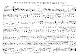 télécharger la partition d'accordéon Maria Cristina me guiere gobernar (Guaracha) au format PDF