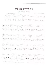scarica la spartito per fisarmonica Violettes (Valse) in formato PDF