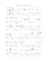 scarica la spartito per fisarmonica Viva Spain (Paso Doble) in formato PDF