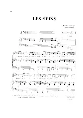 descargar la partitura para acordeón Les seins (Pop) en formato PDF