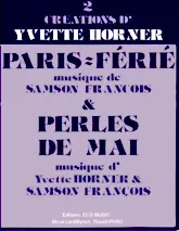 descargar la partitura para acordeón Paris Férié (Créée par Yvette Horner) (Valse Musette)  en formato PDF