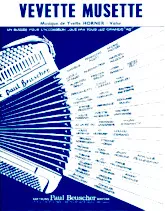 descargar la partitura para acordeón Vévette Musette (Valse) en formato PDF