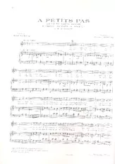download the accordion score A petits pas in PDF format