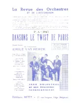 télécharger la partition d'accordéon Dansons le twist de Paris (Orchestration Complète) au format PDF