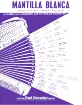 télécharger la partition d'accordéon Mantilla Blanca (Paso Doble) au format PDF