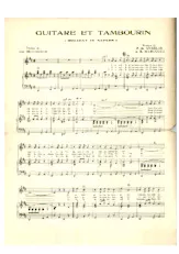 télécharger la partition d'accordéon Guitare et tambourin (Holiday in Naples) (Chant : Dalida / Luis Mariano / Les Compagnons de la Chanson / Maria Candido) (Mambo) au format PDF