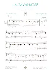 télécharger la partition d'accordéon La Javanaise (Transcription pour Piano de David Neyrolles) (Jazz Valse) au format PDF