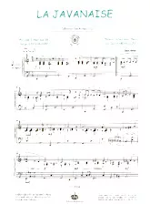 scarica la spartito per fisarmonica La Javanaise (Transcription pour Piano de David Neyrolles) (Jazz Valse) in formato PDF