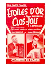 télécharger la partition d'accordéon Etoiles d'or (Créé par : Dino Margelli / Robert Trabucco) (Tango Chanté) au format PDF