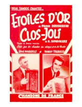 descargar la partitura para acordeón Etoiles d'or (Créé par : Dino Margelli / Robert Trabucco) (Tango Chanté) en formato PDF