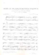 télécharger la partition d'accordéon Sur le plancher des vaches (Dans la revue des Matelots : 3 de la Marine) (Chant : Henri Alibert) (Valse Musette) au format PDF