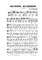scarica la spartito per fisarmonica Matador Accordéon (Paso Doble) in formato PDF