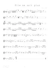 download the accordion score Elle ne sait plus (Boléro) in PDF format