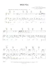 télécharger la partition d'accordéon Miss you (Slow Hip-Hop) au format PDF