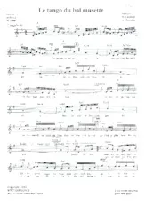 descargar la partitura para acordeón Le tango du bal musette en formato PDF