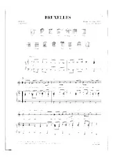 télécharger la partition d'accordéon Bruxelles (Pop) au format PDF