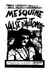 descargar la partitura para acordeón Mesquine (Valse) en formato PDF