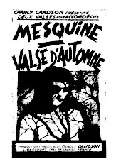 scarica la spartito per fisarmonica Valse d'automne in formato PDF