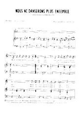 descargar la partitura para acordeón Nous ne danserons plus ensemble (Slow) en formato PDF