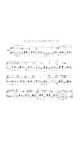 scarica la spartito per fisarmonica A little slow waltz (Valse Lente) in formato PDF