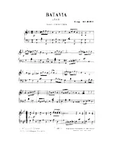 télécharger la partition d'accordéon Batavia (Java) (Partie : Piano Conducteur)  au format PDF