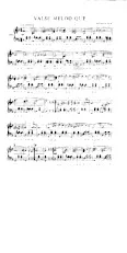 scarica la spartito per fisarmonica Valse mélodique in formato PDF