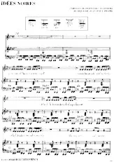 download the accordion score Idées noires (Duo avec Nicoletta) in PDF format