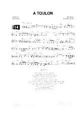 scarica la spartito per fisarmonica A Toulon (Marche) in formato PDF