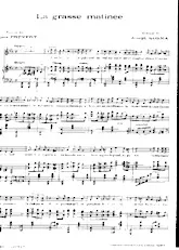 download the accordion score La grasse matinée (Variété) in PDF format