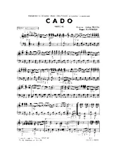 télécharger la partition d'accordéon Cado (Marche) au format PDF