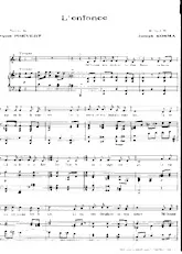 download the accordion score L'enfance (Valse Lente) in PDF format