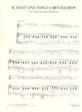 download the accordion score Il était une fois la révolution (Valse) in PDF format