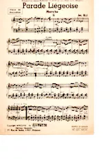 scarica la spartito per fisarmonica Parade Liégeoise (Marche) in formato PDF