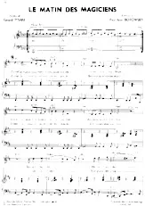 descargar la partitura para acordeón Le matin des magiciens (Chant : Martin Circus) (Slow Jerk) en formato PDF