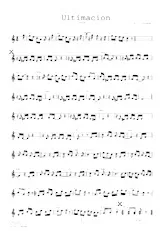download the accordion score Ultimacion (Tango) in PDF format
