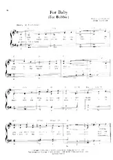 scarica la spartito per fisarmonica For baby (For Bobbie) (Country pop) in formato PDF
