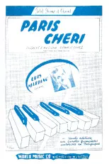 télécharger la partition d'accordéon Paris chéri (Chant : Luis Mariano) (Fox) au format PDF