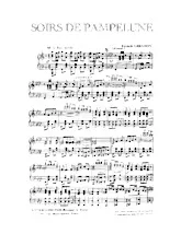 télécharger la partition d'accordéon Soirs de Pampelune (Paso Doble) au format PDF