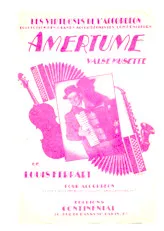 descargar la partitura para acordeón Amertume (Valse Musette) en formato PDF