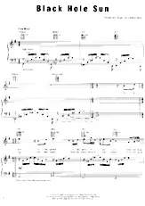 télécharger la partition d'accordéon Black hole sun (Slow Rock) au format PDF