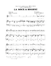 download the accordion score La noce à Nogent (Extrait de la comédie musicale : Nini la chance / Créée au théâtre Marigny)  in PDF format