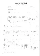 descargar la partitura para acordeón Maybe in time (Du Film : La chèvre) (Ballade) en formato PDF